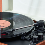 Auryvox VT-80 platine vinyle détail des haut-parleurs