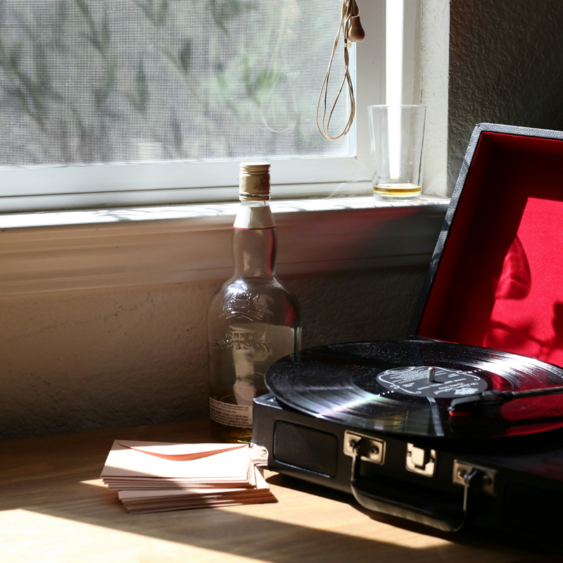 Auryvox VT-80 platine vinyle détail du bras de lecture