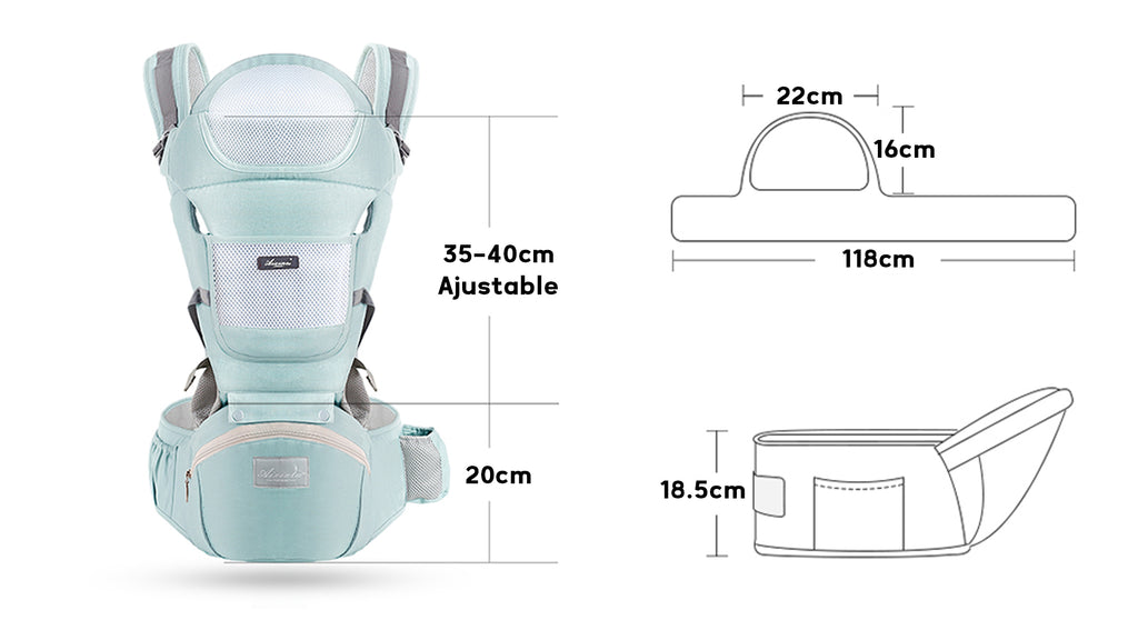 SilvanHome Porte Bébé spécifications banner