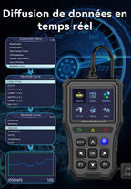 SilvanHome Diagnostic Auto Outil Scanner OBD2 diffusion de données