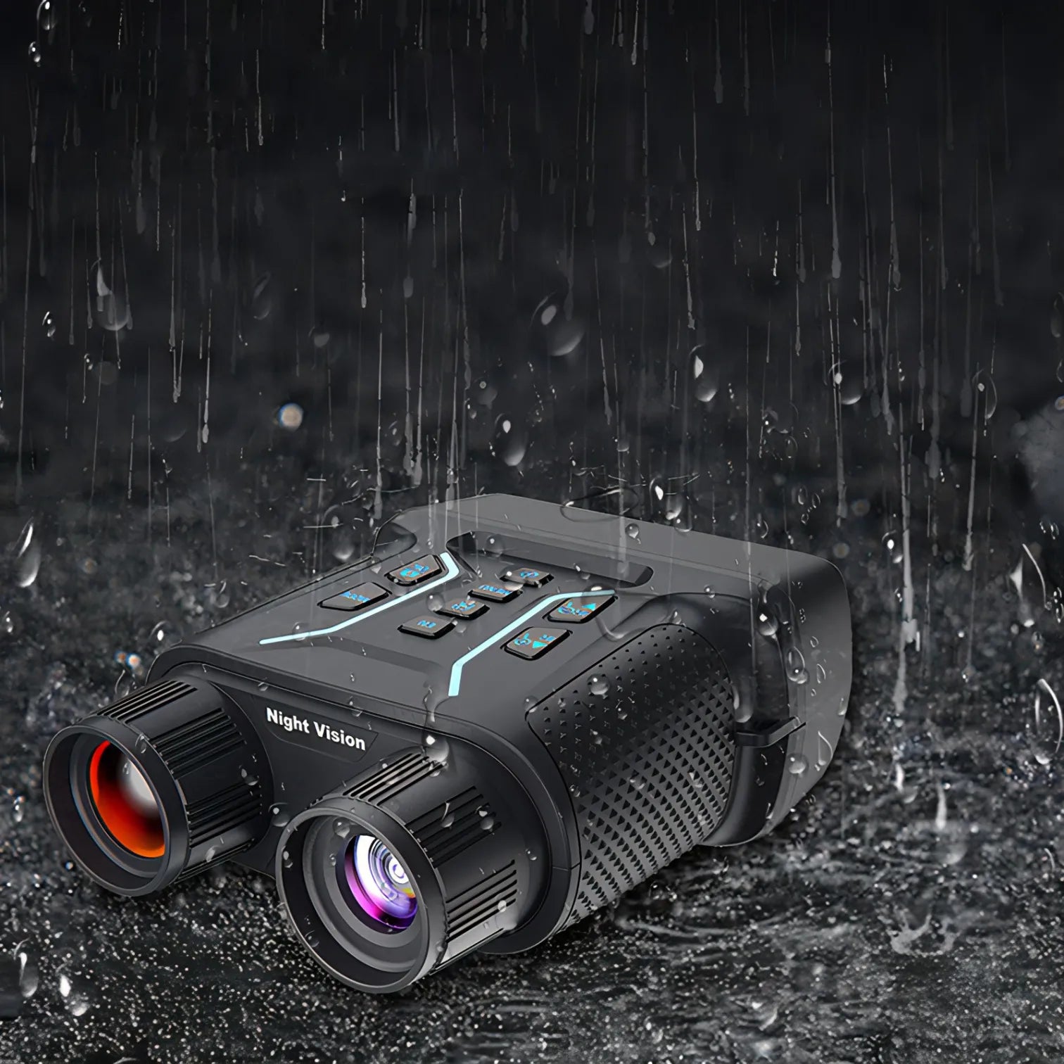 Kersens Jumelles de Vision Nocturne Conception Étanche IP54
