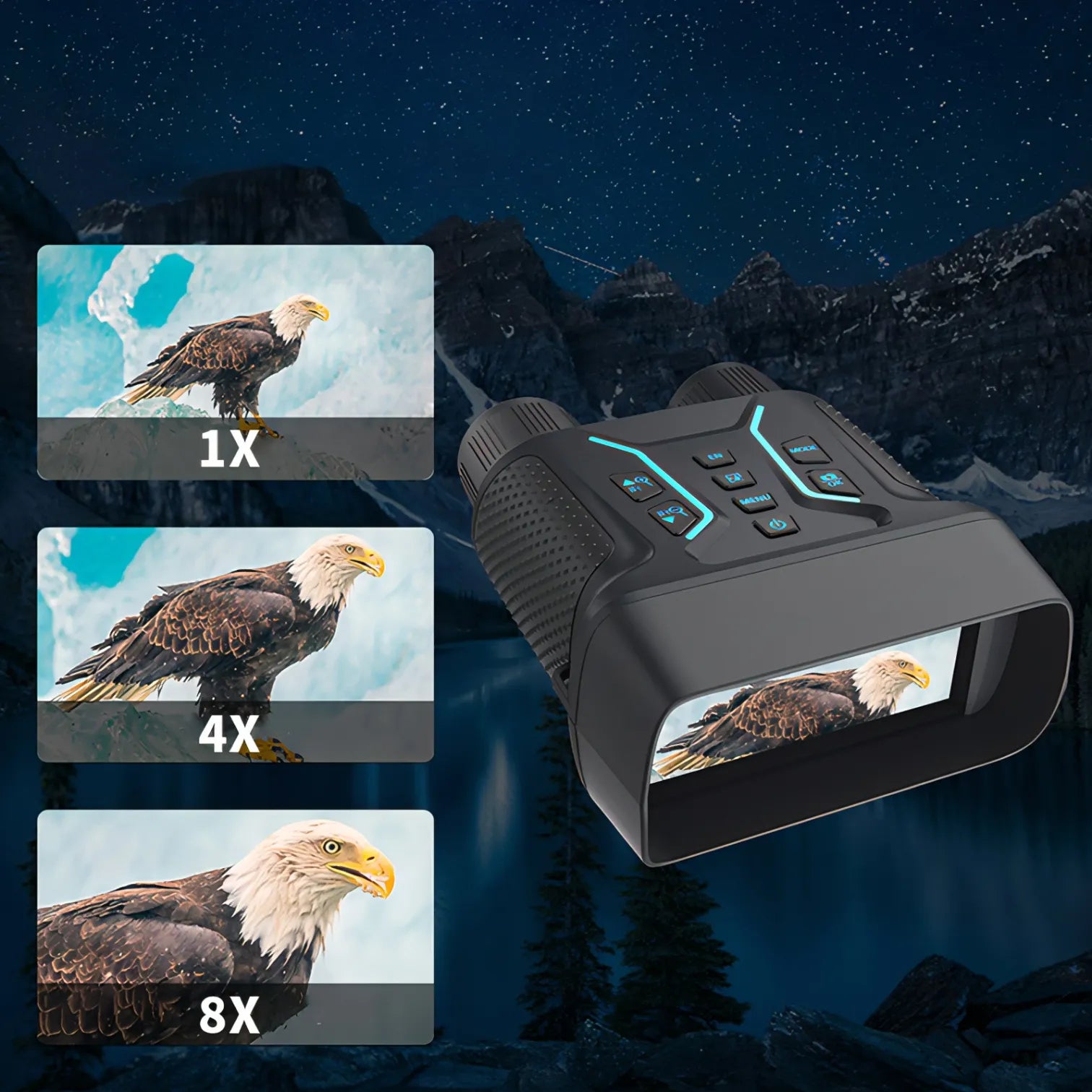 Kersens Jumelles de Vision Nocturne