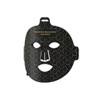 Korons Masque Visage LED noir avec motif géométrique sur fond blanc