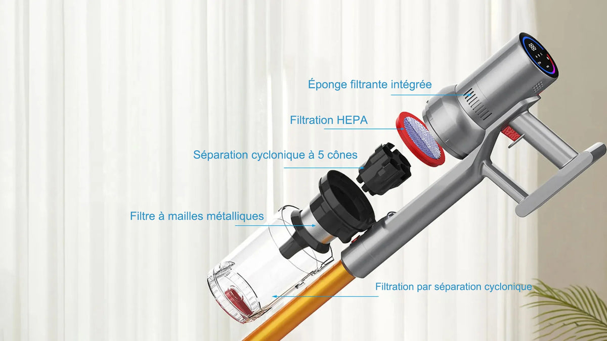 Nexora Aspirateur détail de la brosse
