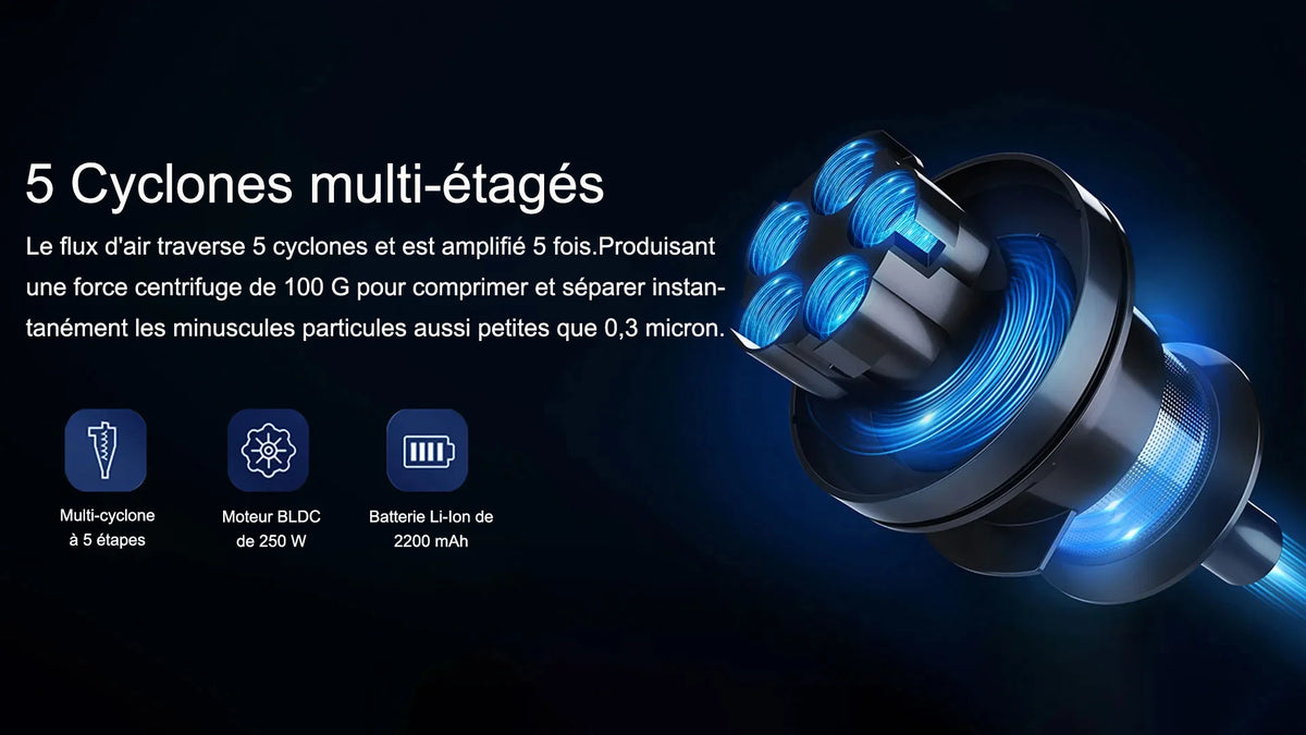 Nexora Aspirateur détail du réservoir