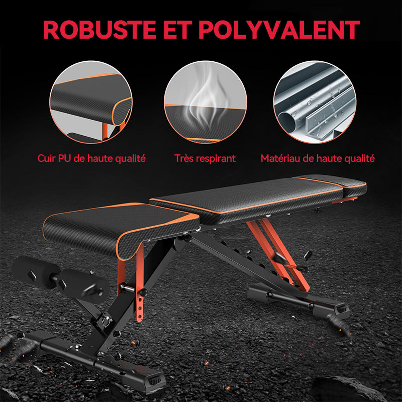 SilvanHome Banc Musculation structure robuste