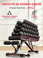 SilvanHome Banc Musculation portait polyvalent