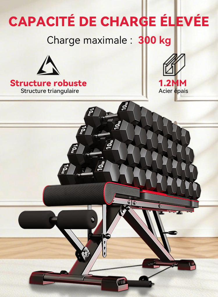 SilvanHome Banc Musculation portait polyvalent