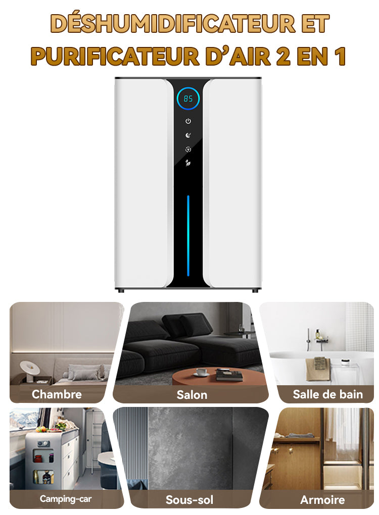 SilvanHome Déshumidificateur portrait 8