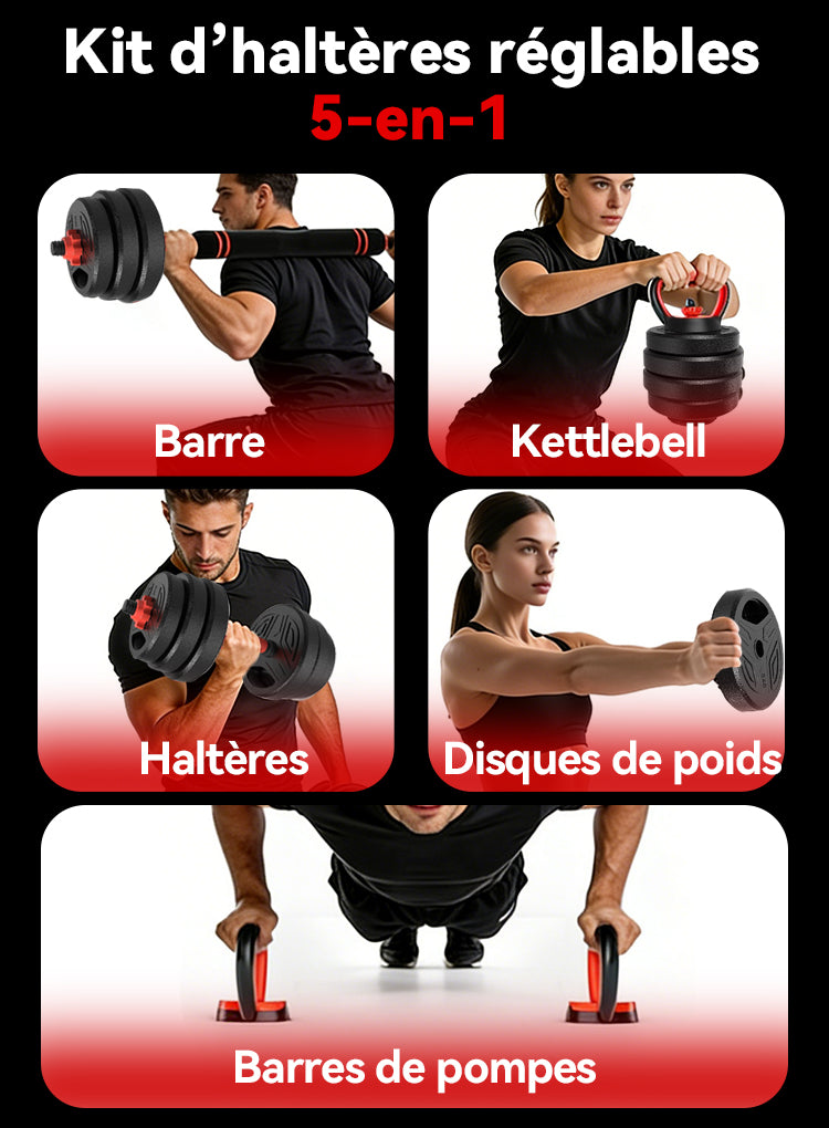 SilvanHome Haltères training portait 1