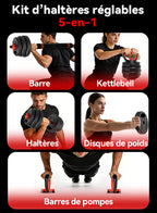 SilvanHome Haltères training portait 1