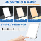 SilvanHome Lampe 3 températures couleur