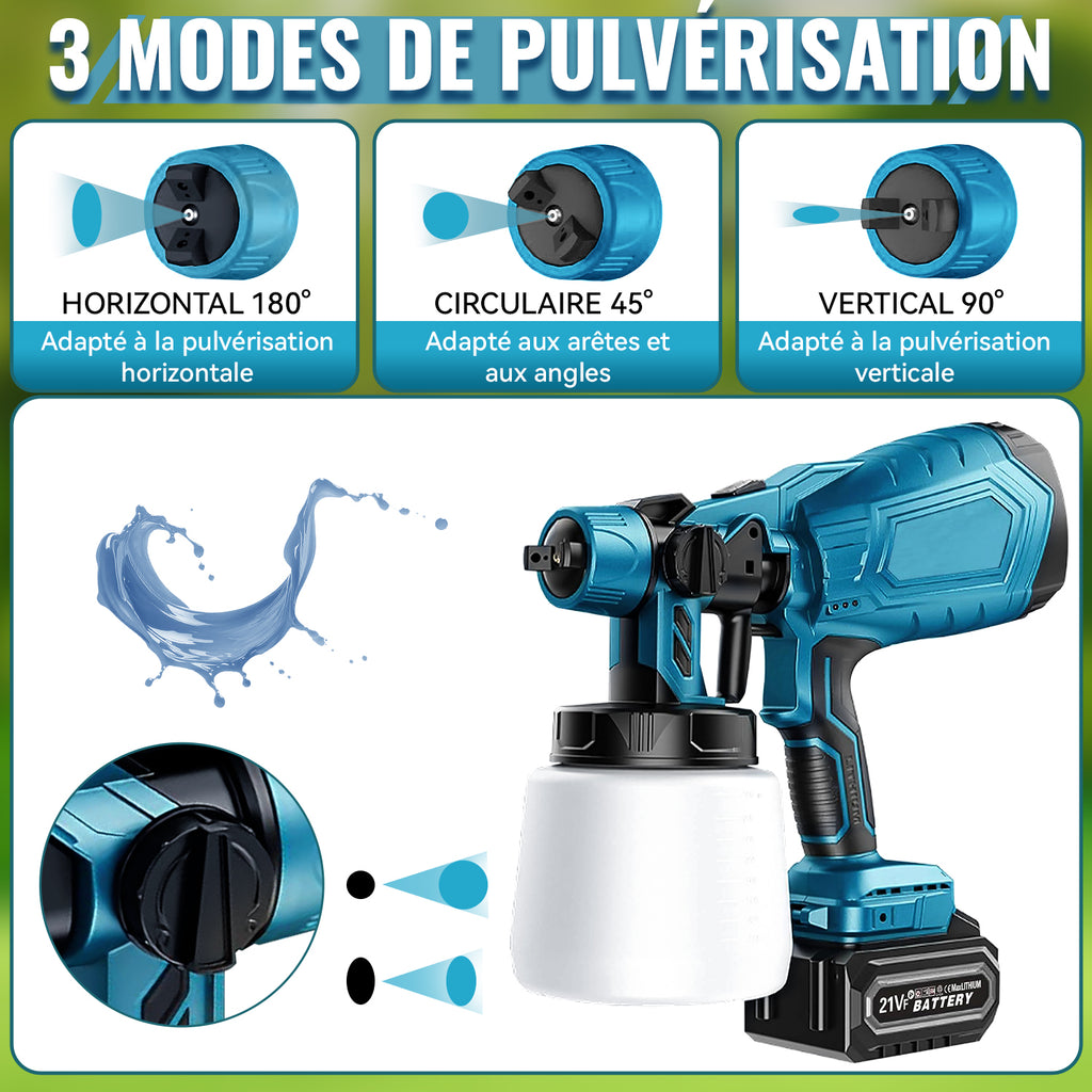 SilvanHome Pistolet 4 buses 3 motifs