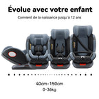 SilvanHome Siège Auto évolutif naissance 12 ans
