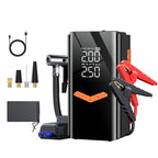 Silvanhome 2-en-1 Gonfleur pneu & Booster batterie voiture portable 