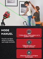 Silvanhome Niveau Laser mode manuel