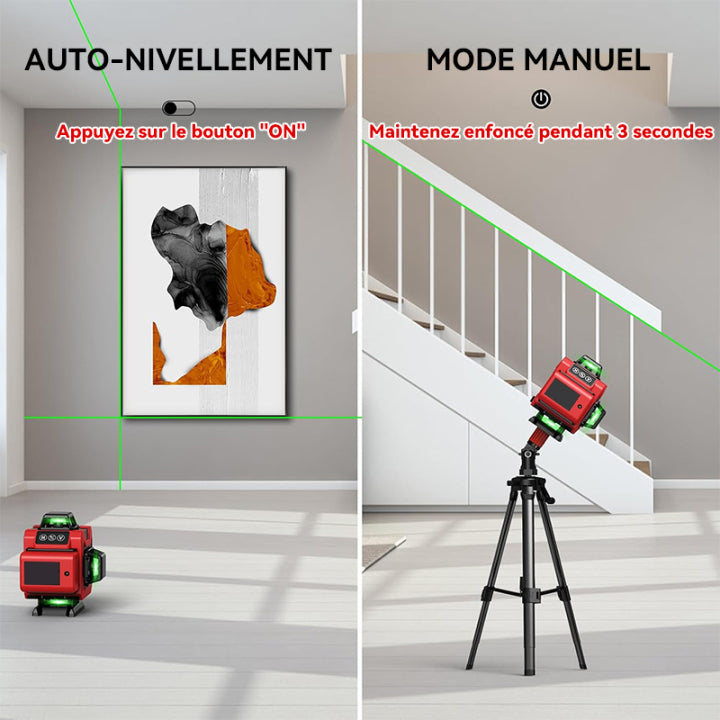 Silvanhome Niveau Laser mode manuel 