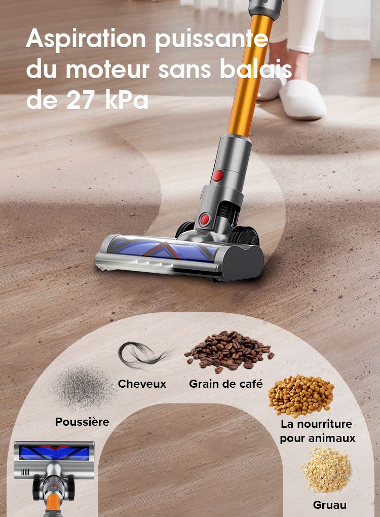 SilvanHome Aspirateur caractéristiques portait