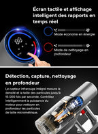 SilvanHome Aspirateur anneau LED portait