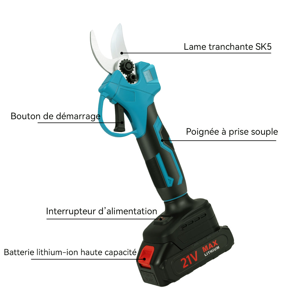 SilvanHome Sécateur perche extension détail