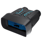 Dispositif d’imagerie Kersens Jumelles de Vision Nocturne noir avec écran affichant la silhouette d’un cerf sur fond blanc