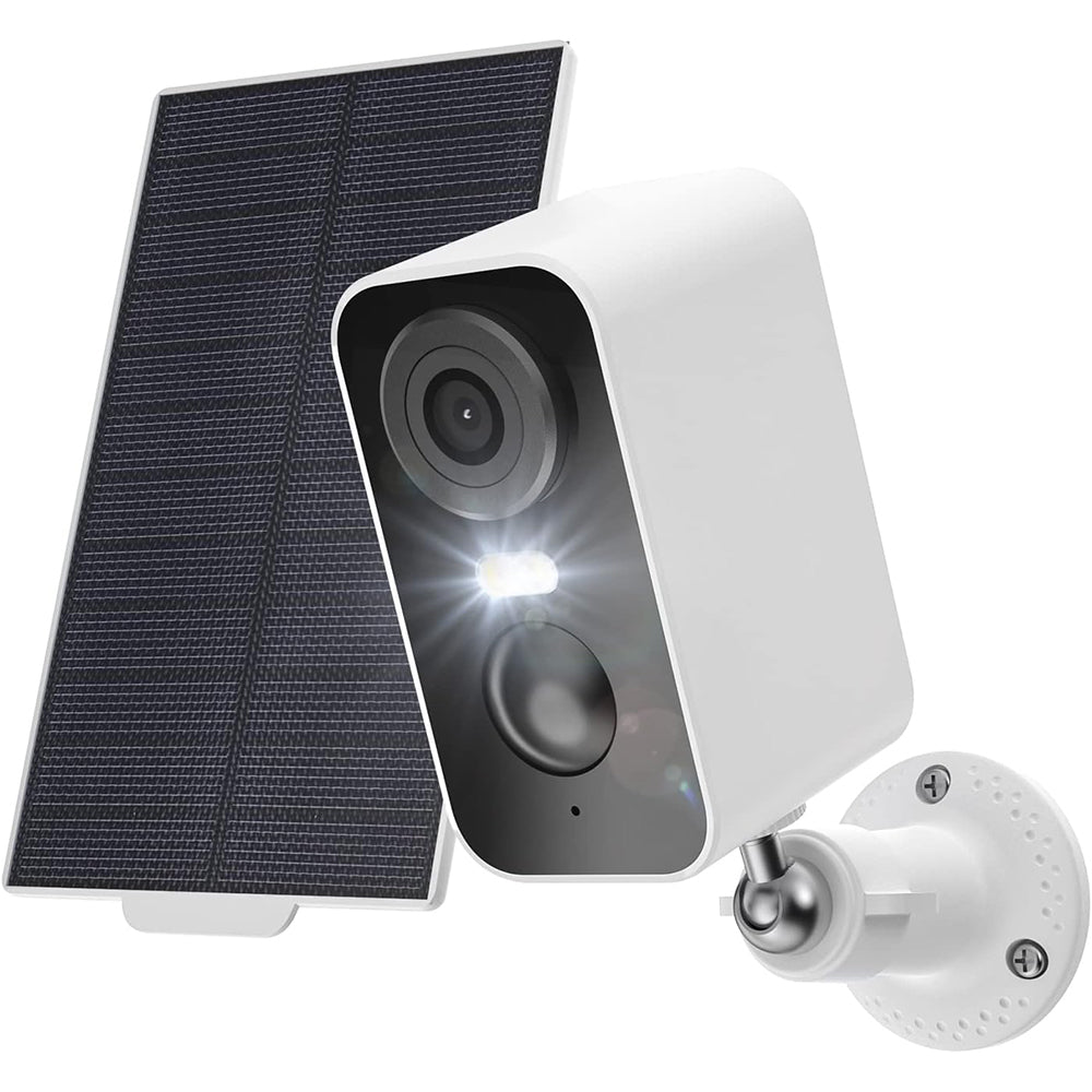 SilvanHome Caméra Surveillance - Avec panneau solaire