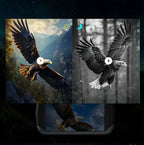 Vidéo 4K Ultra HD d’un aigle avec la fonction de vision nocturne des Kersens Jumelles de Vision Nocturne affichée